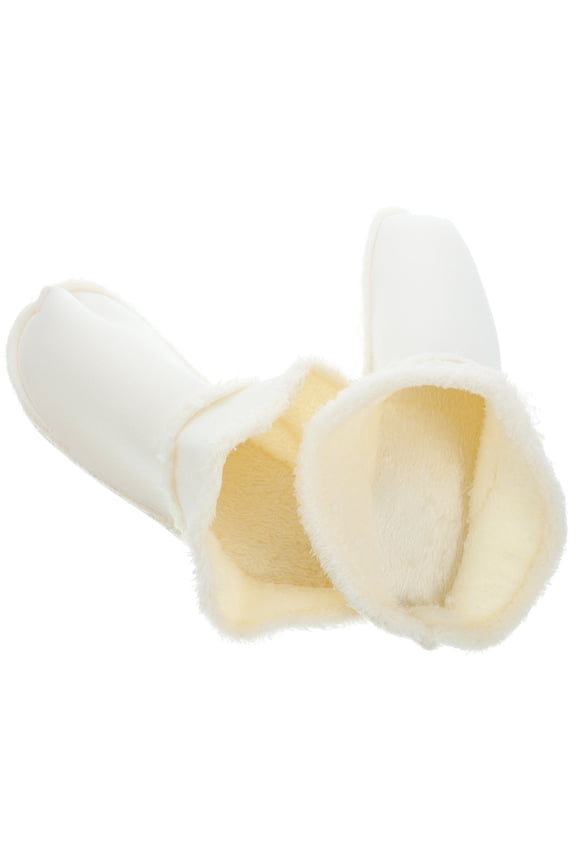 1Pair Thickened Plush Slipper Insoles Winter Warm Inner Soles Removable Soft Foot Inserts