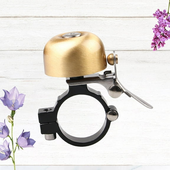 Toyandona 1Pc Copper Bell Horn for Bike Handlebar with Easy Installation and Loud Ringing