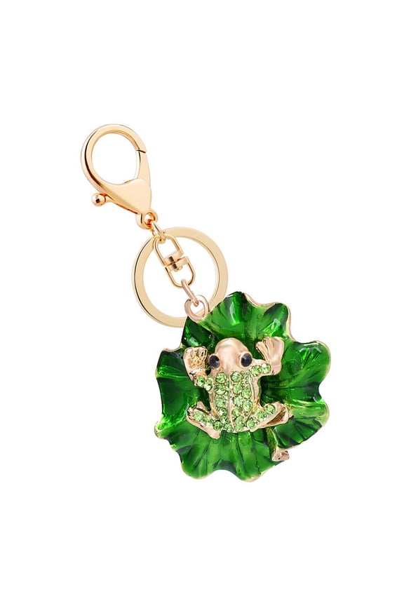 Leaf-Shaped Keychain Backpack with , 1 Pc Decorative Bag Pendant Accessory