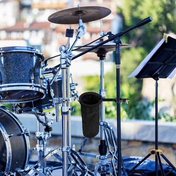 Toyandona 1Set Compact Drumstick Storage Holder Made with Tough Oxford Fabric for Stage Use