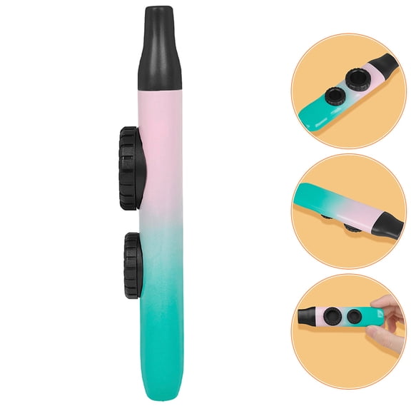 Toyandona Portable Kazoo Instrument Set with Gradient Color - Fun Musical Toy for Kids, Home, and Outdoor Activities