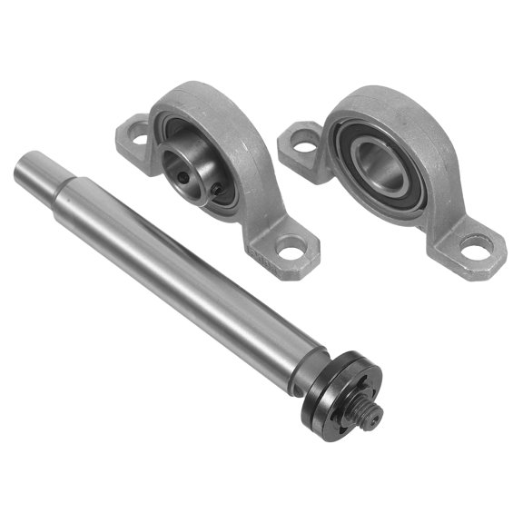 Toyandona 1Set Quick Maintenance Spindle Assembly Replacement with Bearing Pulley for Woodworking Lathe