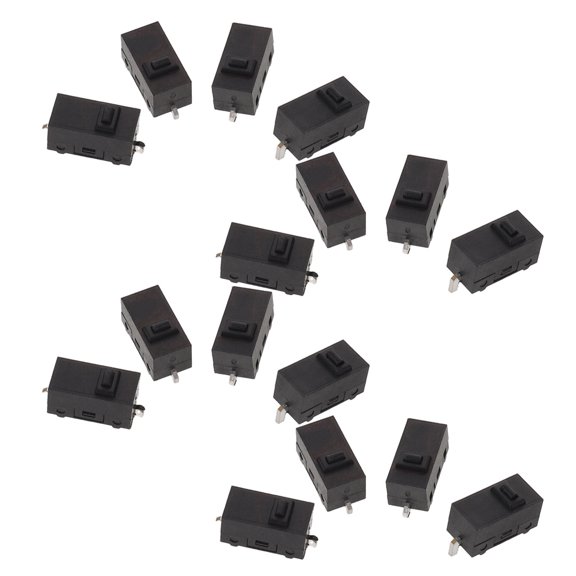 Toyandona 20Pcs High Performance Game Machine Micro Switch for Responsive Gaming Experience