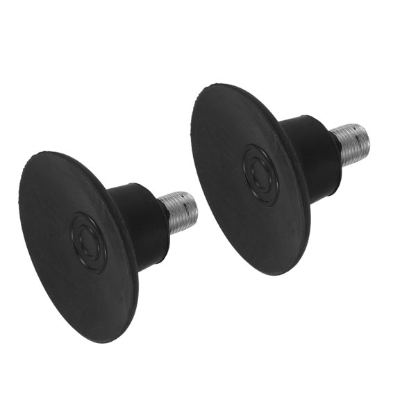 Toyandona 2Pcs Car Suction Cup Dent Remover Kit Black for Metal and Plastic Panels Dent Fix