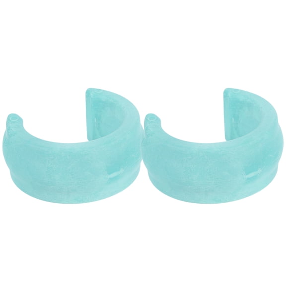 Toyandona 2Pcs Cleaner Hose Weight Part Pool Hose Weight Block Replacement Green PP