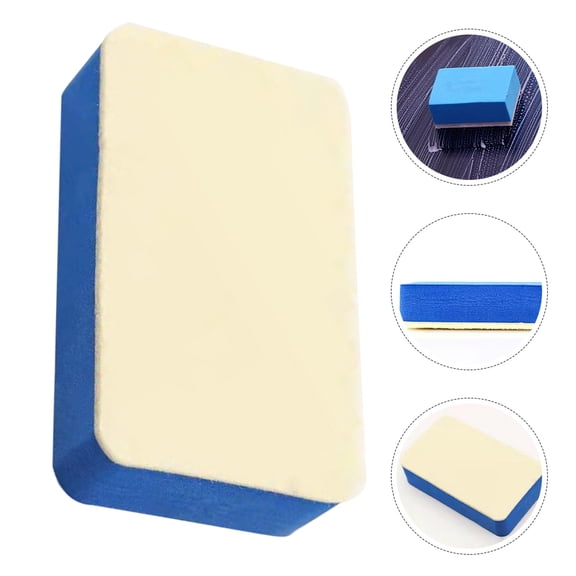 Toyandona 2Pcs Compact Car Vent Cleaner Blue Sponge for Effective Windscreen and Body Cleaning