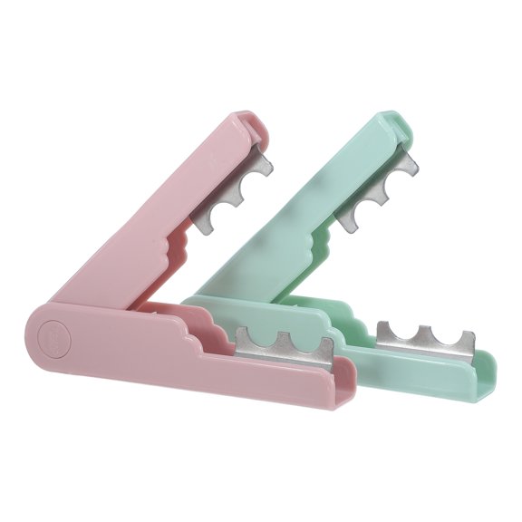 Toyandona 2Pcs Plastic Rose Stem Stripper with Comfortable Grip for DIY Floral Design