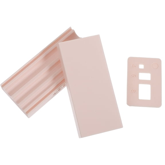 Toyandona 2Pcs Polymer Clay Bead Roller Kit with Capacity Guide for Uniform Beads in Jewelry Making