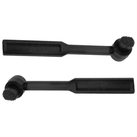 Toyandona 2Pcs Vinyl Stylus Cleaner Brush with Soft Bristles for Record Player Needle