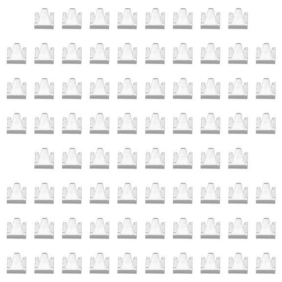 Toyandona 300pcs Wire Buckle Iron Cage Clips for Cat Cage Easy Installation