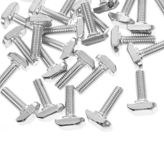 Toyandona 30Pcs Durable Stainless Steel T Track Sliding Bolts for Robotics and Cnc Plasma Cutters