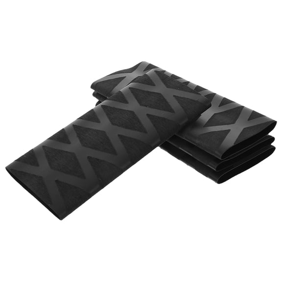 Toyandona 4-Pack Black Table Tennis Handle Covers with Sweat Absorbing and Nonslip Grip for Pong Paddles
