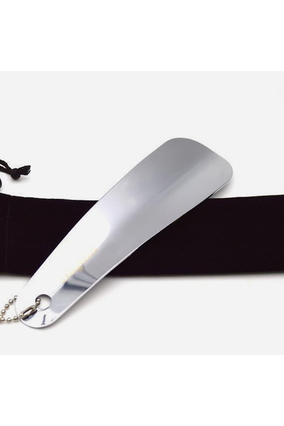 4Pcs Minimalist Stainless Steel Boot Shoe Horns Portable with Keychain for Easy Carry