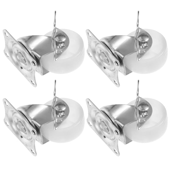 Toyandona Versatile Stainless Steel Caster Wheels for Home Furniture 4Pcs