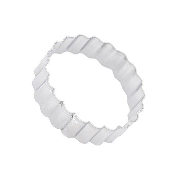 Toyandona 5pcs Cookie Shaper with Stainless Steel Round Shape Design for Baking Tools for Children's Day