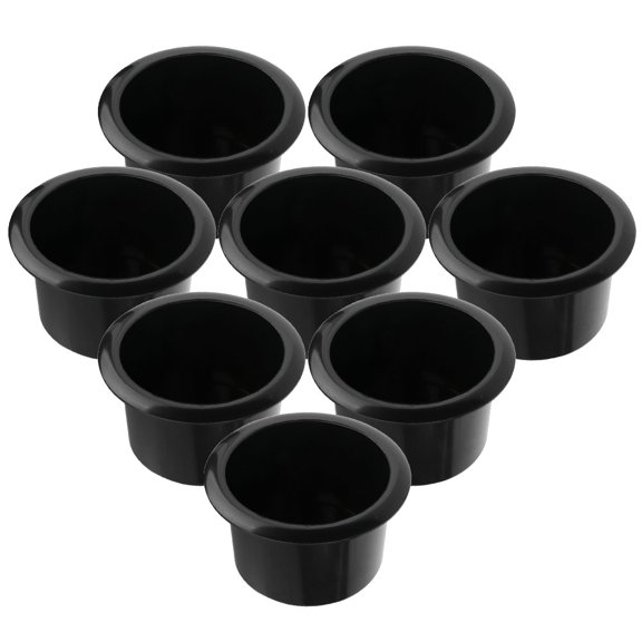 Toyandona 8Pcs Plastic Cup Holder Inserts for Sofa Car Rv with Anti Spill Multifunctional Storage