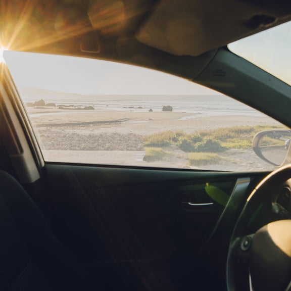 Toyandona Black Car Window Tint Film Protector Offering Heat Reduction and Stylish Look