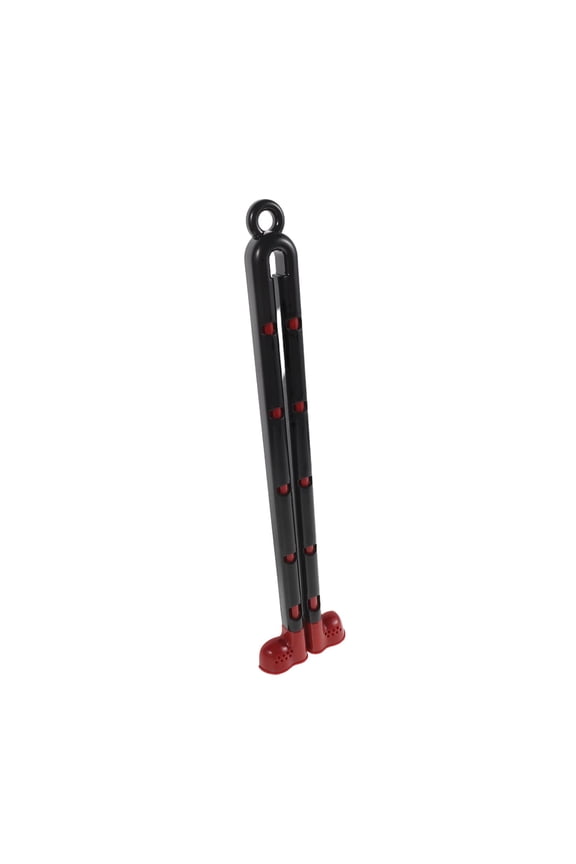 Black Plastic Shoe Boot Stretcher Insert for Home with Flexible Fit and Stable Support