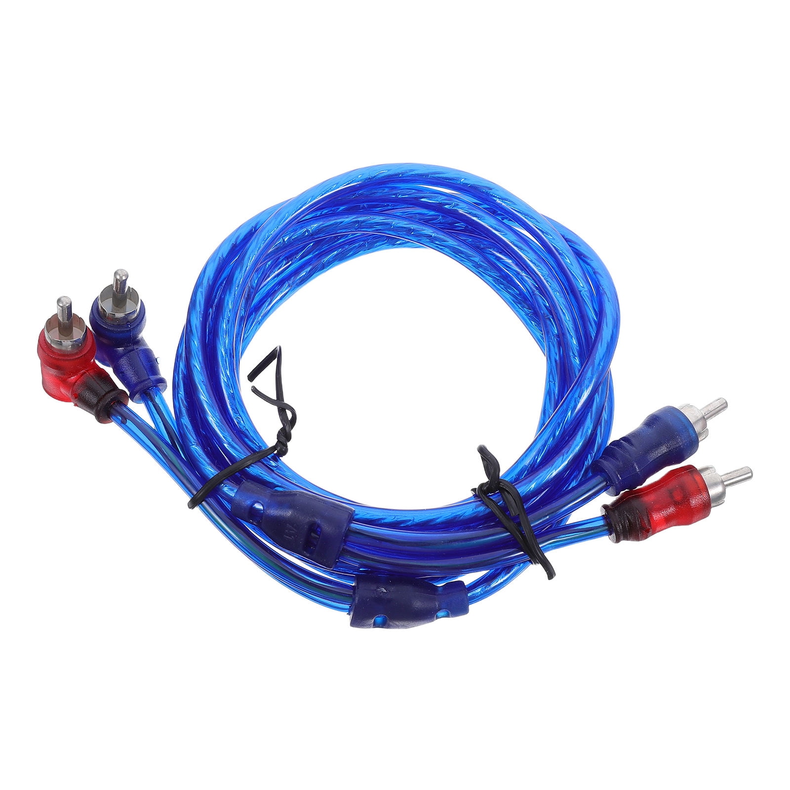 Toyandona Blue Car Audio Rca Cable, Copper Conductor, High-Speed Signal ...