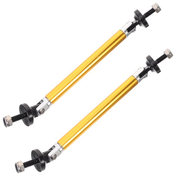 Toyandona Car Front Bumper Lip Splitter Rod with Adjustable Aluminum Alloy Design for Versatile Fit