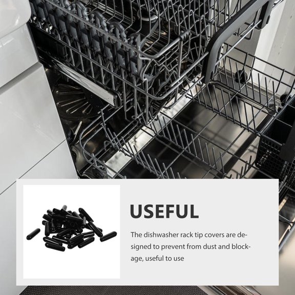 Toyandona Dishwasher Rack Coating Protector 200 Pcs for Appliance Maintenance