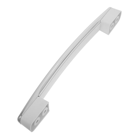 Toyandona Plated Silver Commercial Cooler Door Handle Replacement with Smooth Plastic Surface