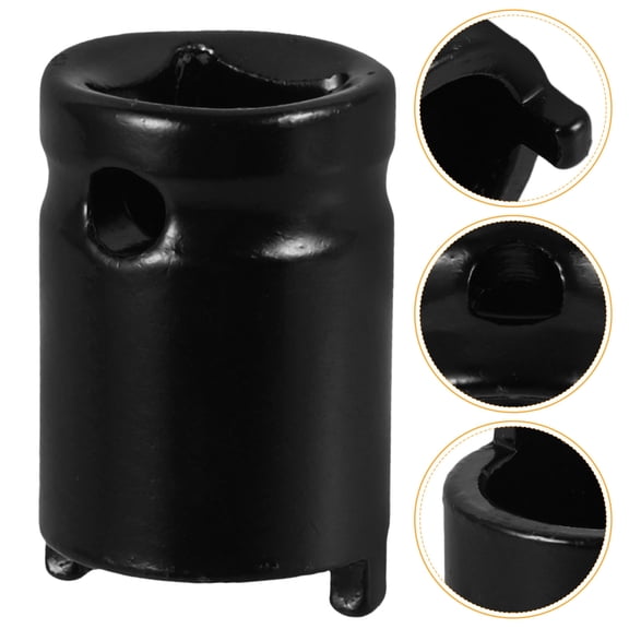 Toyandona Durable Black Power Tool Socket Spanner for Angle Grinder Maintenance and Repair