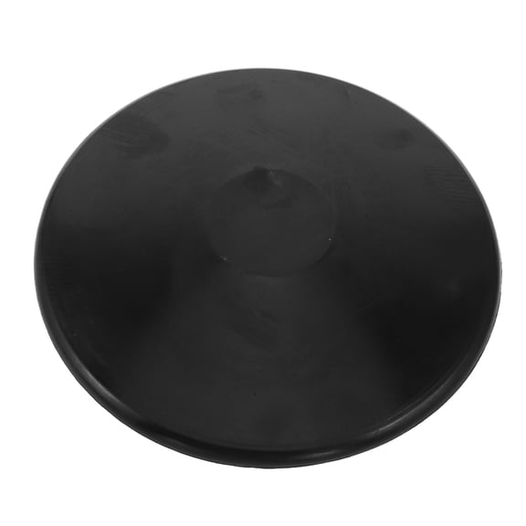 Toyandona Durable Black Rubber Discus for Training with Soft Grip and Floor Friendly Impact for Athletics