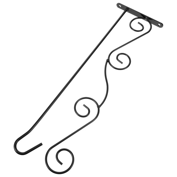 Toyandona Durable Black Stainless Steel Garden Flag Pole Rack for Yard and Car Display