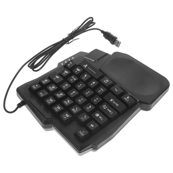 Toyandona E-Sport Keyboard Black Designed for Precise Gaming and Durable Material