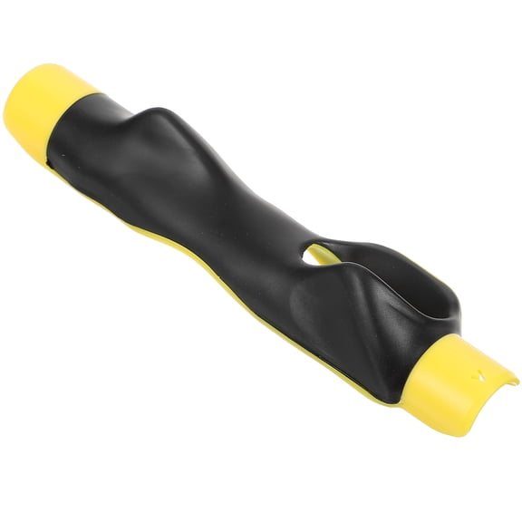 Toyandona Golf Grip Trainer Yellow Flexible Durable Sturdy Compact Putting Training Aid for Daily Use