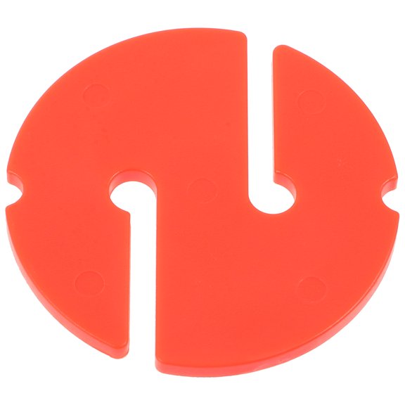 Toyandona Highly Visible Red Cave Diving Line Marker Lightweight Plastic Tool for Multi Use Dive Orientation