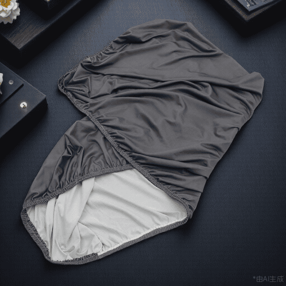 Toyandona Indoor Elastic TV Cover in Dark Grey with Smooth Polyester Material and Good Elasticity