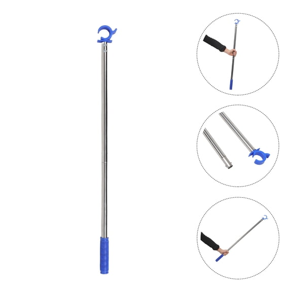 Toyandona Multiuse Window Opener Pole with Hook for High Windows Skylights and Curtains