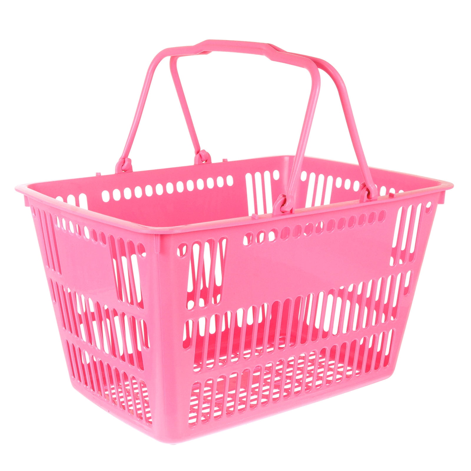 Toyandona Plastic Grocery Baskets With Handles For Supermarket