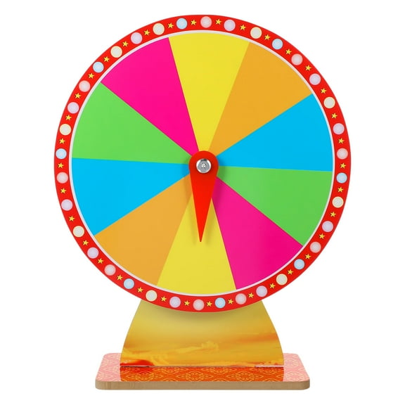 Toyandona Desktop Roulette Wheel Assorted Color for Party Games and Events