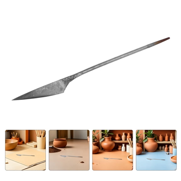 Toyandona Plated Silver Clay Sculpting Tools Kit for Pottery Beginners and Advanced Ceramic Shaping