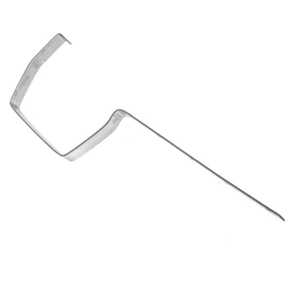 Toyandona Plated Silver Roof Gutter Support Frame Sturdy Gutter Holder Bracket with Easy Setup