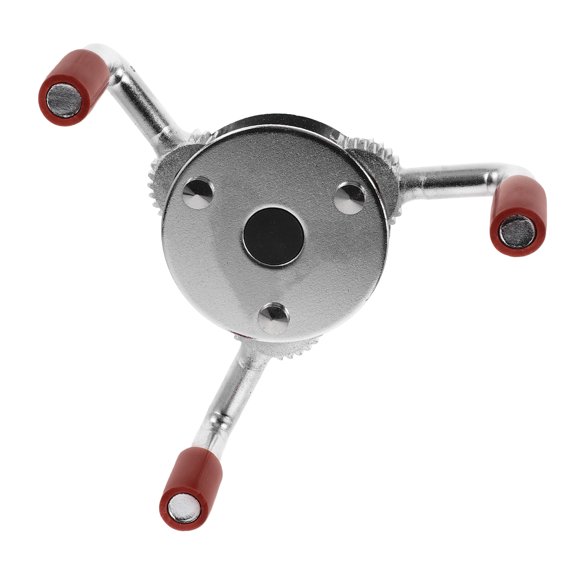 Toyandona Plated Silver Stainless Steel Smoke Transducer Removal Tool for Home Use with Durable Removable Head