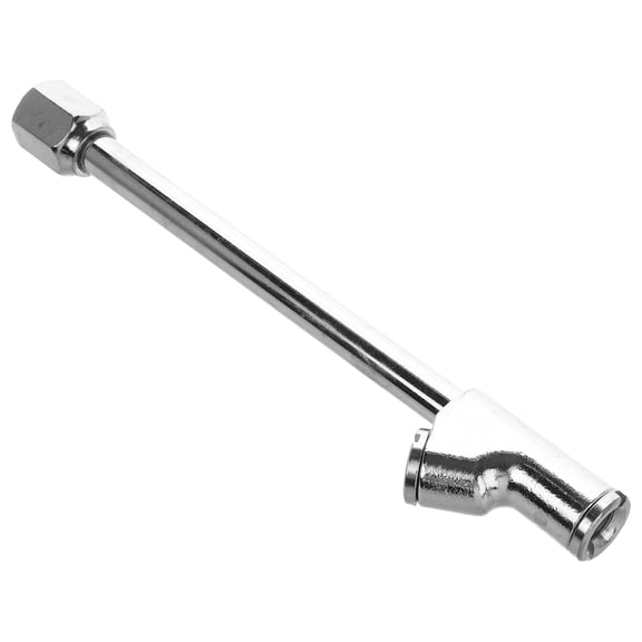 Toyandona Car Tire Inflator Chuck Plated Silver with Durable Construction and Easy Use