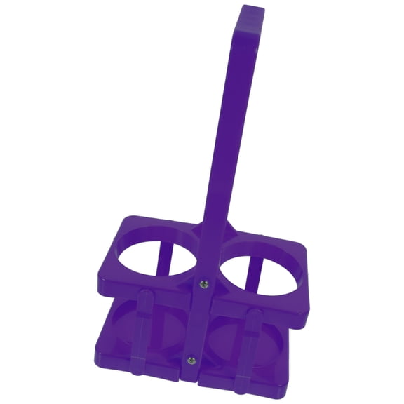 Toyandona Lightweight Purple Beer Carrier Basket Foldable for Easy Storage