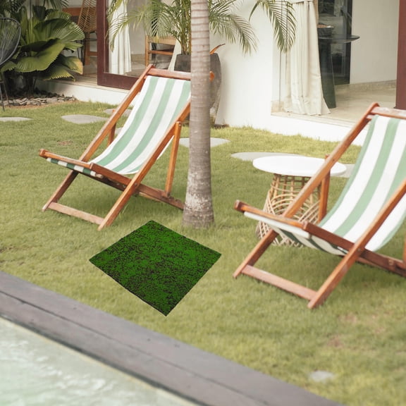 Toyandona Realistic Green Artificial Moss Mat for Garden Decor, Wall Landscaping, and Outdoor Projects