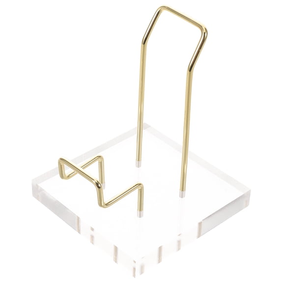 Toyandona Stable Acrylic Crystal Display Rack with Transparent Design for Museum and Retail Showcases