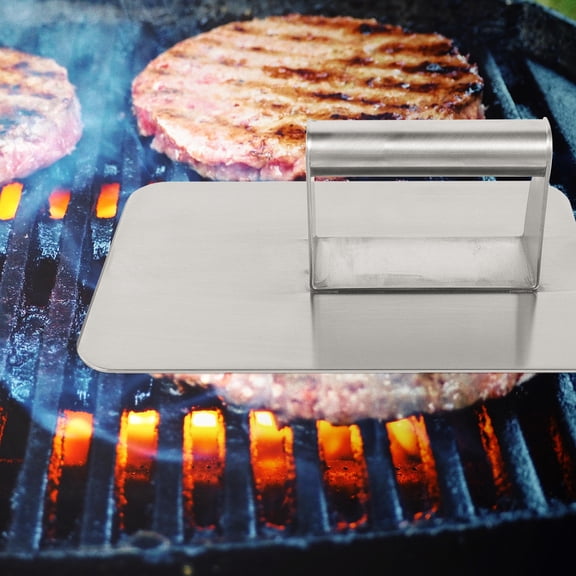 Toyandona Stainless Steel Kitchen Burger Patty Maker with Comfortable Grip and Non Stick Surface