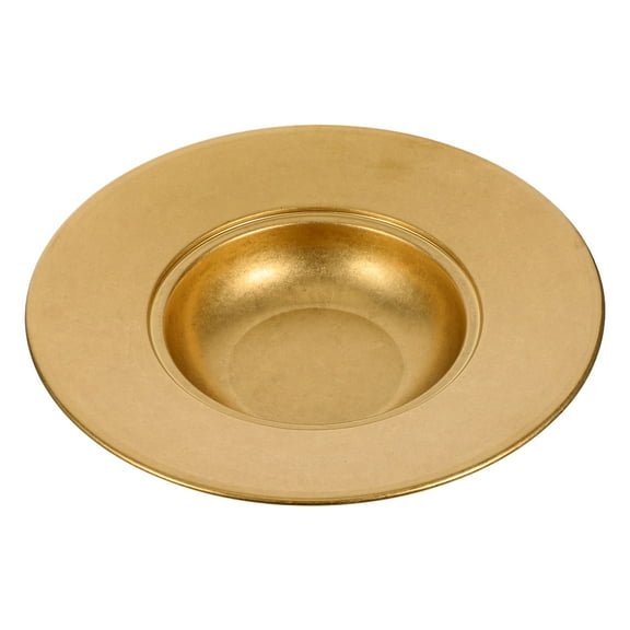 Toyandona Stainless Steel Pasta Bowl with Deep Design and Smooth Finish in Golden Color