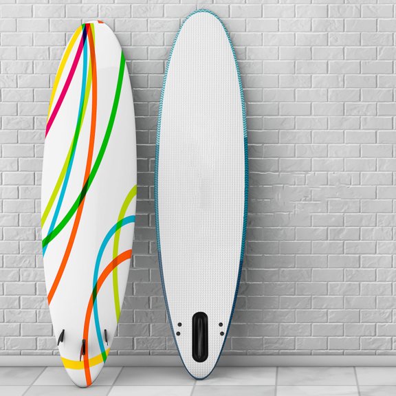 Toyandona Surfboard Replacement Fin in Black PVC for Enhanced Control and Balanced Surfing