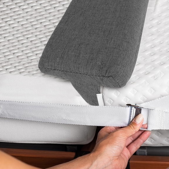 Toyandona Foam Bed Space Filler with T Shape Design for Split King Mattress and Headboard Gaps