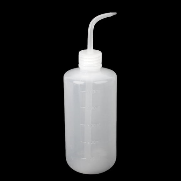 Toyandona Transparent Garden Watering Bottle with Cuttable Nozzle for Succulent and Flower Plants