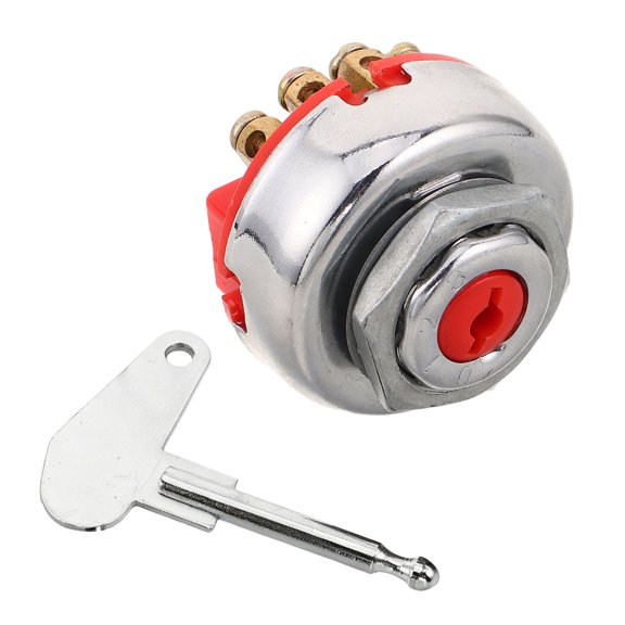 Toyandona Waterproof 8 Pin Ignition Switch for Lawn Mower Tractor Trailer with Reliable Performance