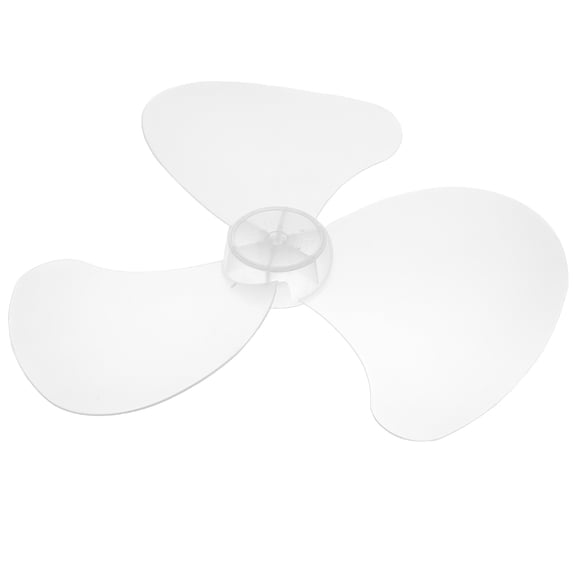 Toyandona White Plastic Fan Blades Replacement for 14 Inch Electric Standing and Table Fans with Three Blade Design
